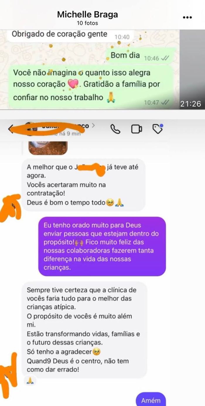 Depoimento de mãe sobre início da intervenção precoce